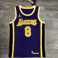 Men's Los Angeles Lakers Kobe Bryant #24 Jordan Purple 20/21 Swingman Jersey  - Statement Edition