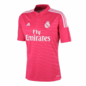 Pink real madrid store shirt